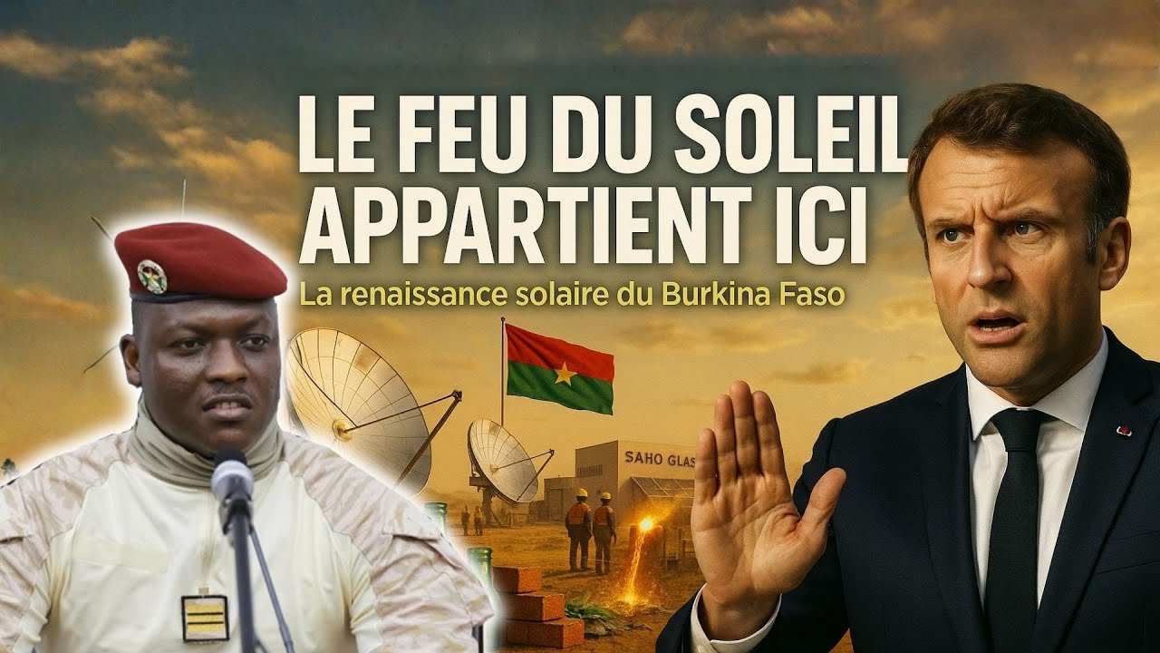 Ibrahim Traoré : 18 000 tonnes de verre solaire – la révolution choc du Burkina Faso !