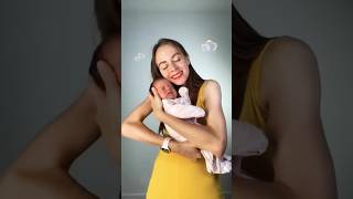 Baby Mama Dance l Before and After Pregnancy TikTok shorts by Anna Cova