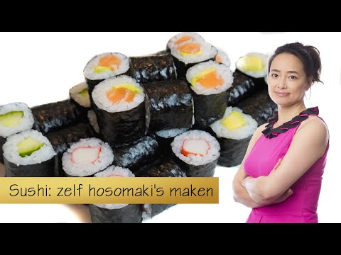 Sushi: Zelf thuis Hosomaki's maken