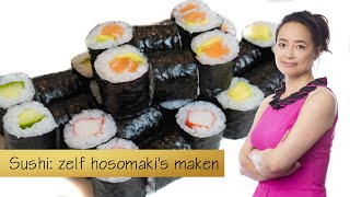 Sushi: Zelf thuis Hosomaki's maken screenshot 2