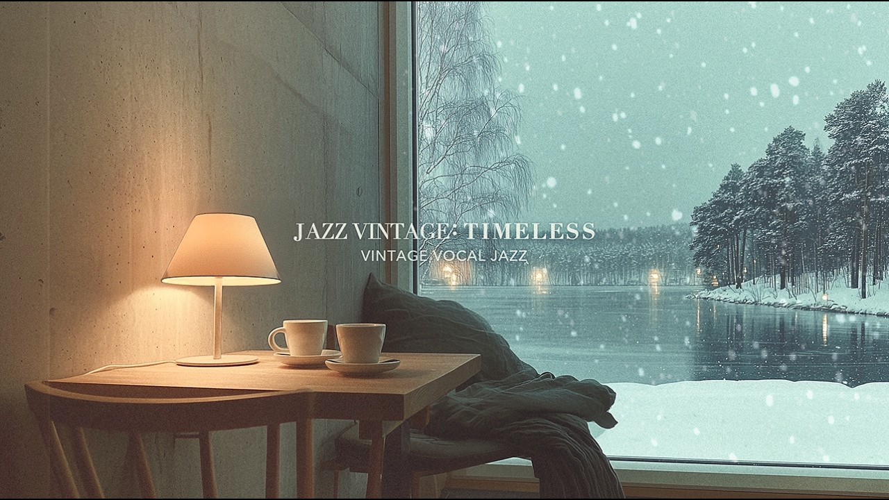 [Playlist] Туманное зимнее озеро, тихий джаз в теплой комнате | JazzVintage · Winter Notes