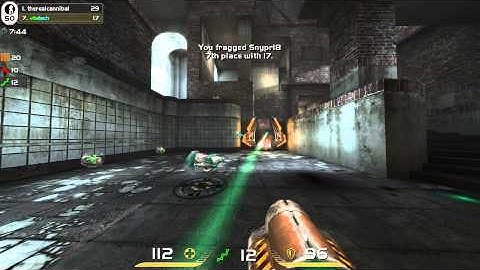 Quake Live Gameplay (Steam Version) - Revenge+6x Kill+Stolen Quad Dmg