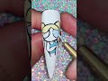  2nd attempt at bubbles powerpuff girl  shorts nails nailtutorial gelnails