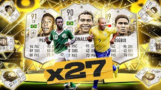 FIFA 22 27 x Guaranteed New Base Icon Upgrade Packs!