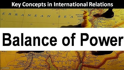 Balance of Power Theory : International Relations Key Concepts ( in Hindi )