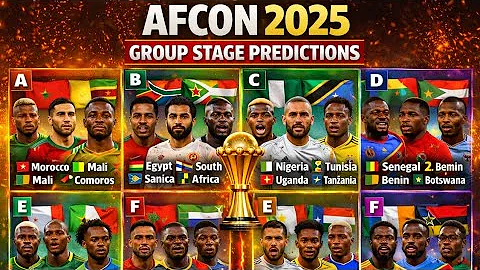 AFCON 2025 Group Predictions: Giants in Danger of SHOCK Exit!