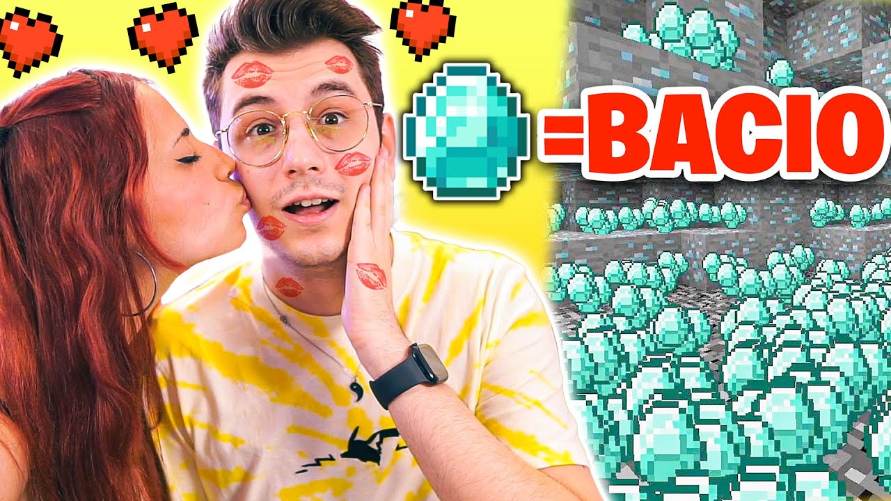 1 DIAMANTE = 1 BACIO con LA MIA RAGAZZA su MINECRAFT 1.19