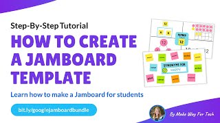 Celebrity How to Create a Google Jamboard Template Wealth