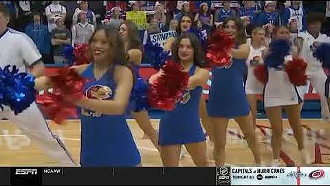 Rock Chalk Chant with College Gameday 2023