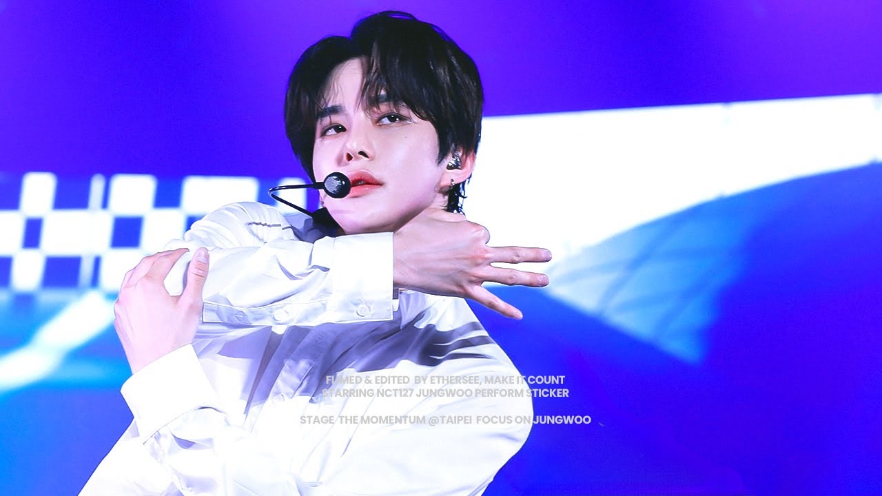 [4K] 250323 STICKER 스티커 정우 직캠 JUNGWOO FOCUS CAM @NEO CITY : TAIPEI - THE MOMENTUM