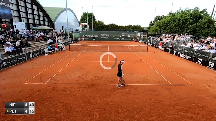 Jule Niemeier v Rebecca Peterson - W100 WIESBADEN (match incomplete)