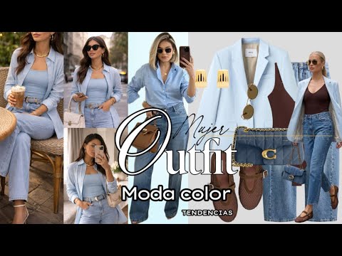 OUTFIS 2026!! Mujer (Looks casual chic con estilo de moda y tendencia color del año