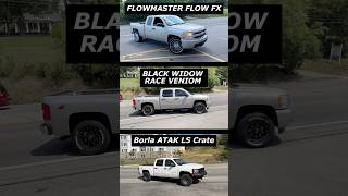 Chevy Silverado 5.3L V8: Flowmaster vs Black Widow vs Borla!