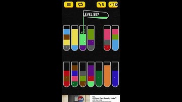 Water Sort Puzzle Level 987