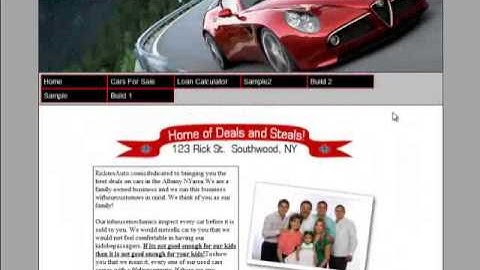 Drag and Drop Webpage Editor Demo at pageBuzz.com