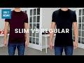 Slim Fit vs. Regular Fit T-Shirts | Fit Guide (feat. H&M)