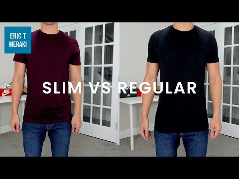 Vidéo: Différence Entre Slim Fit Et Regular Fit