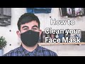 How to Wash your Face Mask - 3 Different Methods