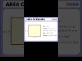 Square definition , Area and perimeter of square #formula #trickymaths #motivational