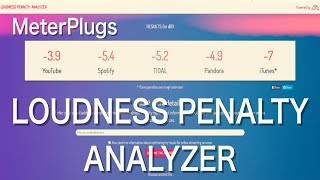 How loud should you master a song? | Loudness Penalty Analyzer by MeterPlugs