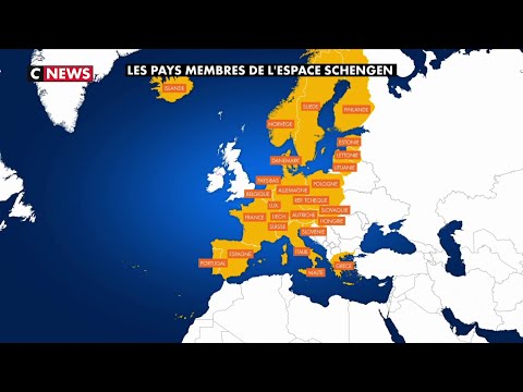 Vidéo: Qui Est Dans Les Pays Schengen