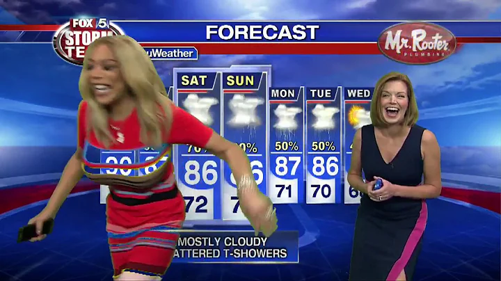 Wendy Williams helps Joanne Feldman with forecast