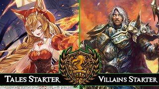 Starter Deck Showdown : Tales Vs Villains Starters! Force of Will (TCG)