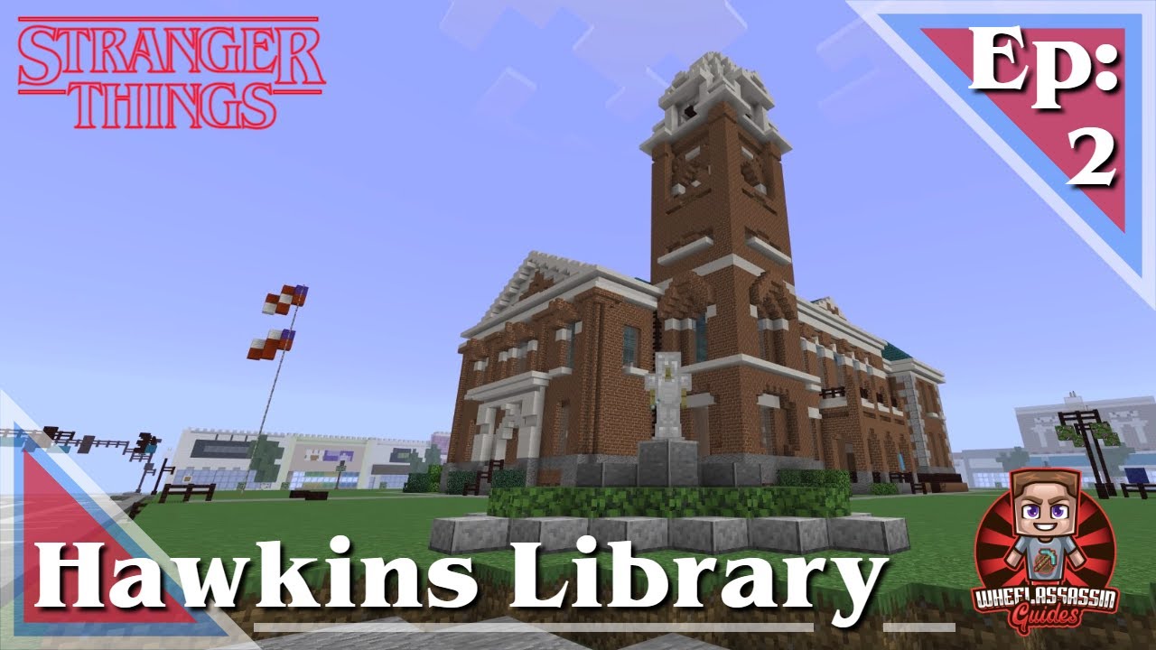 How To Build Hawkins Square From Stranger Things In Minecraft how-to-build-hawkins-square-from-stranger-things-in-minecraft