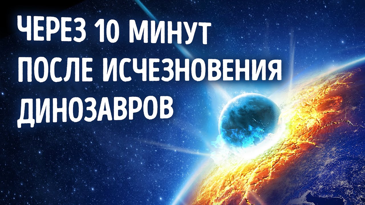 Узнайте, что случилось через 10 минут после исчезновения динозавров