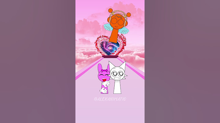 Kiss Run Challenge : Angel Oren vs Pinki #sprunki #pinki #oren #shorts