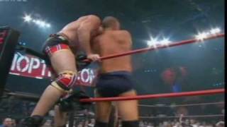 Kurt Angle Vs Desmond Wolfe Tna Turning Point 2009 Highlights