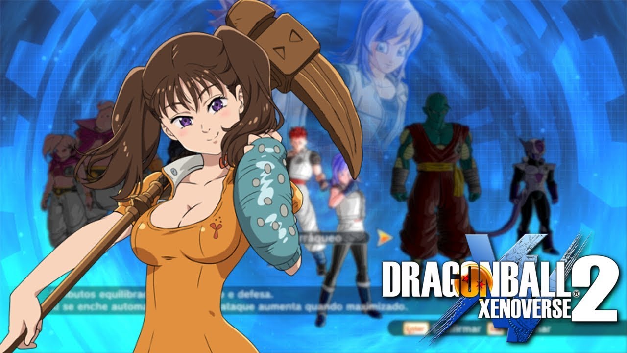 CRIANDO DIANE DE NANATSU NO TAIZAI | Dragon Ball Xenoverse 2 - YouTube