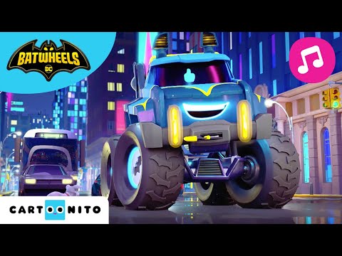 Баткамионът Бъф | Batwheels | Cartoonito  |  Музикално видео за деца  | Анимация за деца