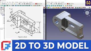 FreeCAD Part Modeling Tutorial 59 | FreeCAD Tutorial | FreeCAD Part Design | Mechnexus |