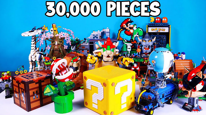 EVERY BIG LEGO Video Game Set