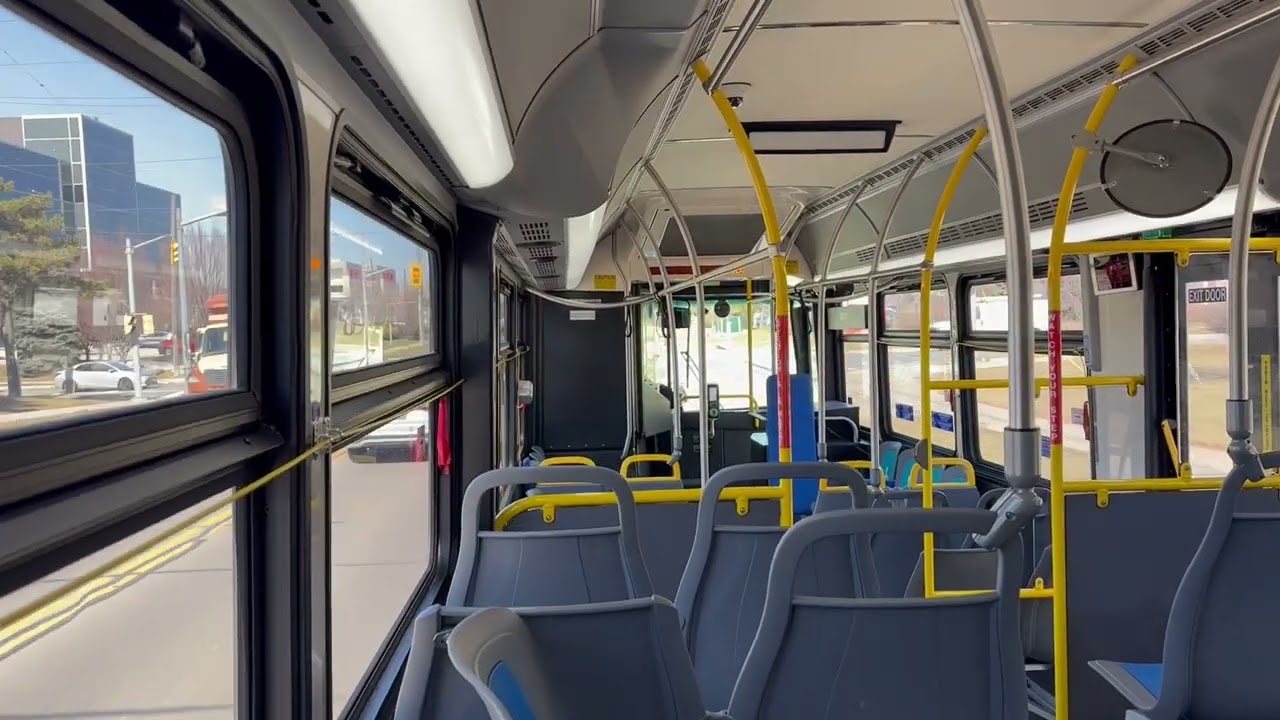 Burlington Transit Flyer Xcelsior XDE40 # 7-2504 Part 1 - YouTube