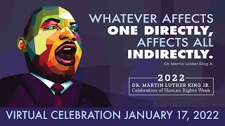 2022 Dr. Martin Luther King, Jr. Day of Service Virtual Celebration