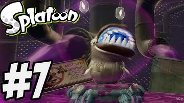 Splatoon - Gameplay Walkthrough Part 7 - 4. Boss Fight [ HD ]