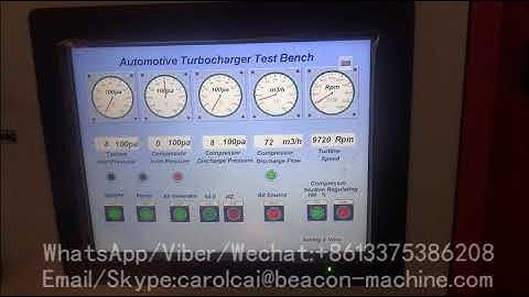 bczy 2c,turbo test bench with air generator