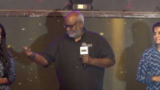 Music Director Keeravani Live Performance @ RRR Pre Release Event