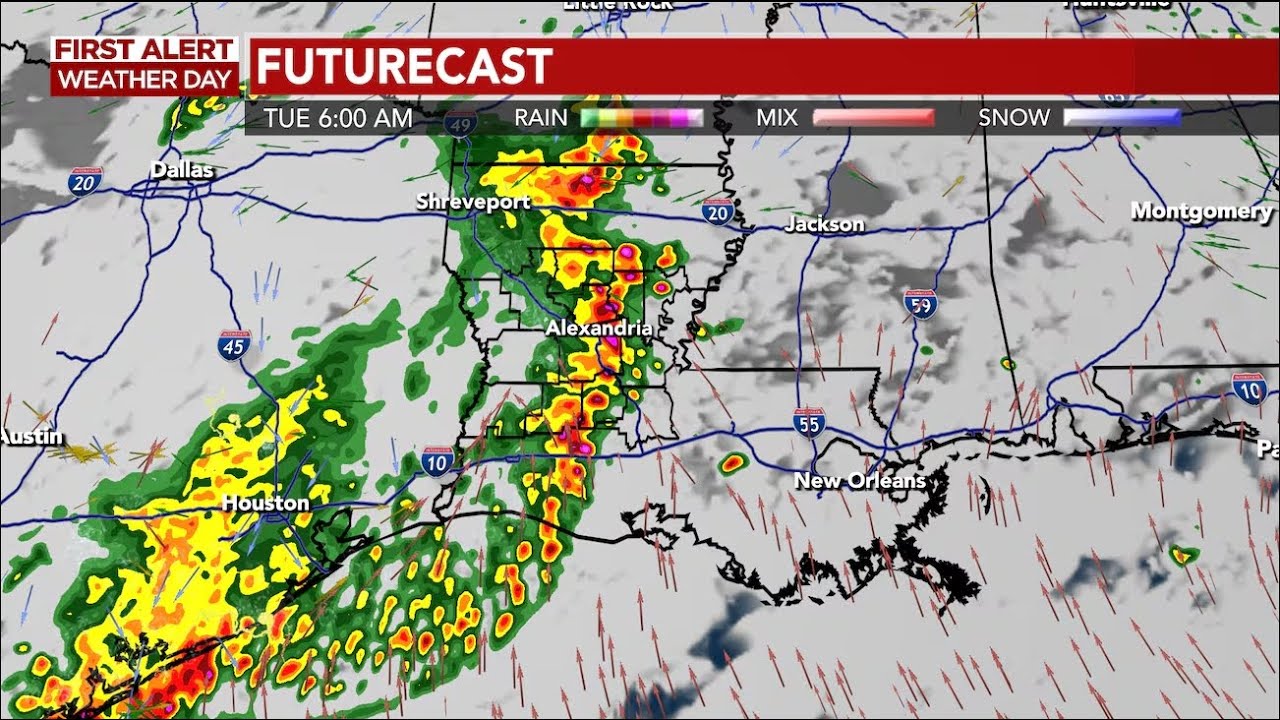 LOUISIANA WEATHER: Spotty rain chances return this weekend - 10/2/25