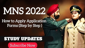 How to Apply MNS 2022 Application Forms /Military Nursing Services