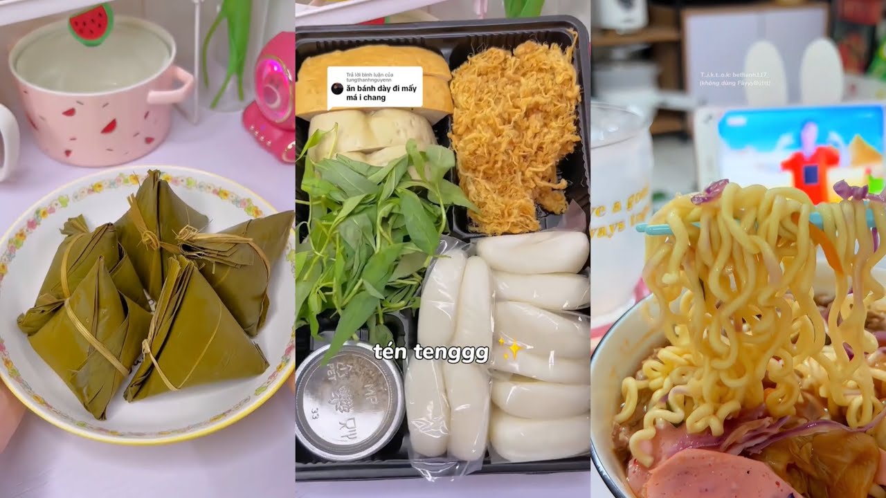 Tổng hợp video mukbang cùng Thanh Nè | Tổng hợp video ăn uống trên TikTok | cre: bethanh117_