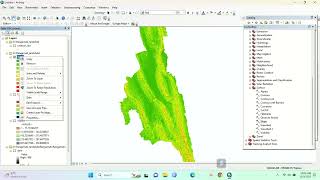 Slope, Aspect, curvature map From DEM in ArcGIS