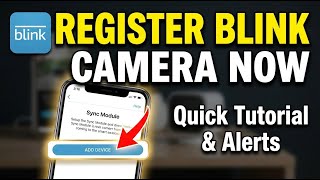 How to register with Blink for camera sync and alerts - Quick Tutorial screenshot 4