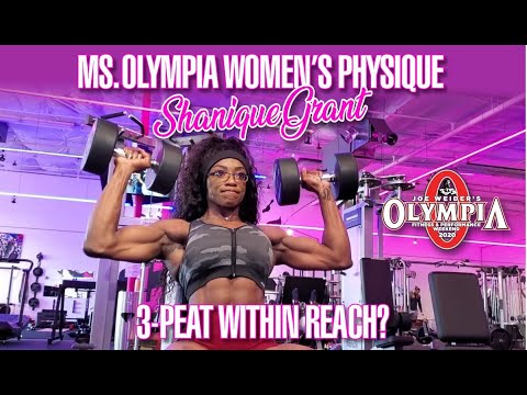 MS. OLYMPIA WOMEN'S PHYSIQUE SHANIQUE GRANT - 3 PEAT WITHIN REACH