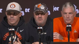 Bubba Ventrone, Alex Van Pelt, and Jim Schwartz Press Conference | November 9th, 2023