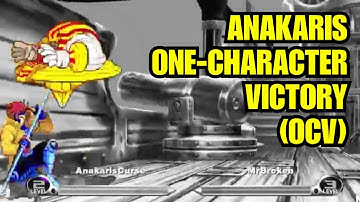 MVC2: Anakaris One-Character-Victory (OCV) vs Low/Mid Tiers (Stream Highlights#77)
