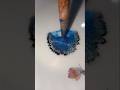 🖤💙🩵Color Mixing Therapy Art #shorts #satisfying