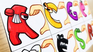 [알파벳로어] 알파벳 로어와 손가락 하트 그리기 / ACGPYFSR